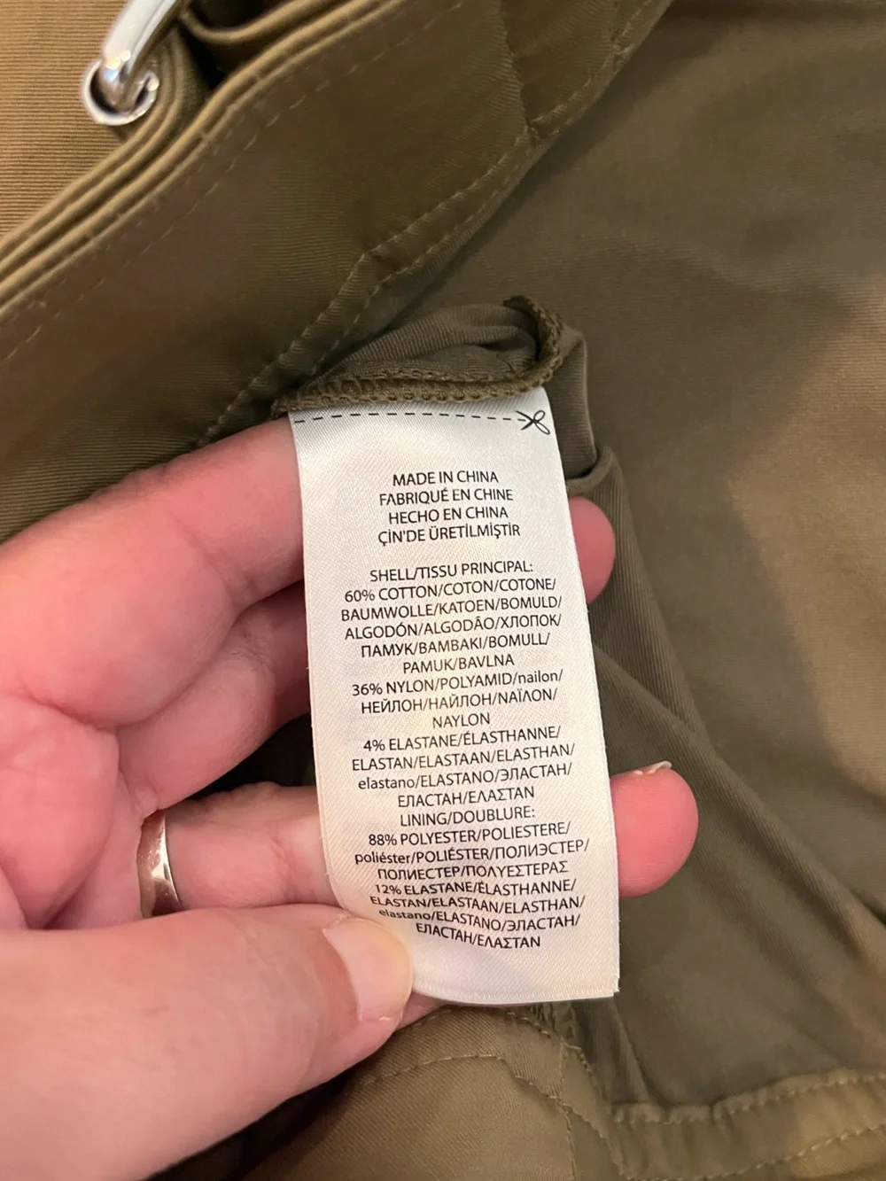 Polo Golf Ralph Lauren Women’s Skort Olive Green Gorpcore Preppy size 8